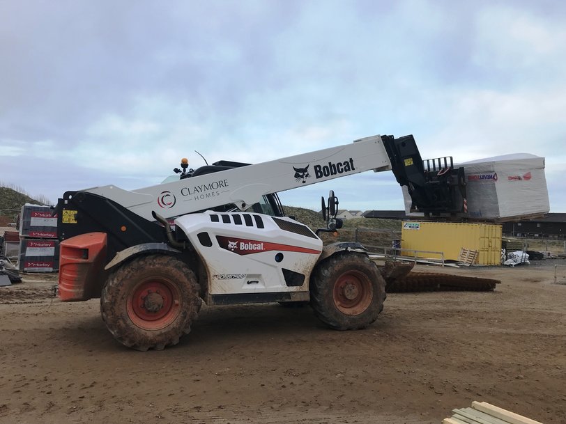 Claymore Homes Purchases Six Bobcat 18 m Telehandlers